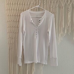 Aerie Long Sleeved Henley
